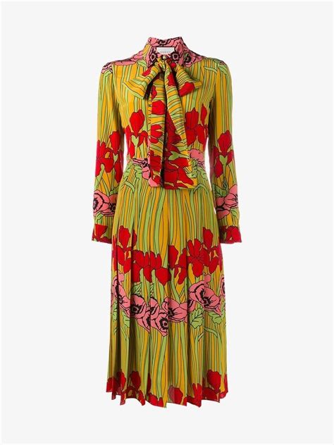 gucci red floral dress|Gucci maxi dress floral.